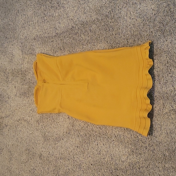 Mustard/Yellow Bandage dress. Size: S - Picture 4 of 5